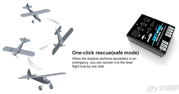 Detrum iStonePro 6-akset gyroskop og stabilisator med ABS-system - redning med ét klik