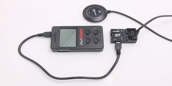 Contrôleur de vol Detrum Z3 avec GPS et carte de programme 3 en 1
