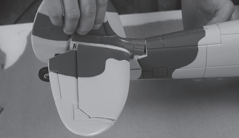 Construction Dynam Mini Spitfire V2