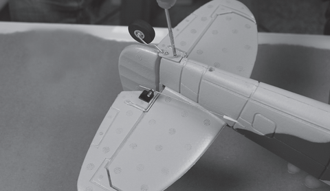 Construction Dynam Mini Spitfire V2