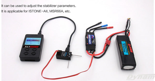 Setting the Stabilizer with the Detrum 3-in-1 Program Card