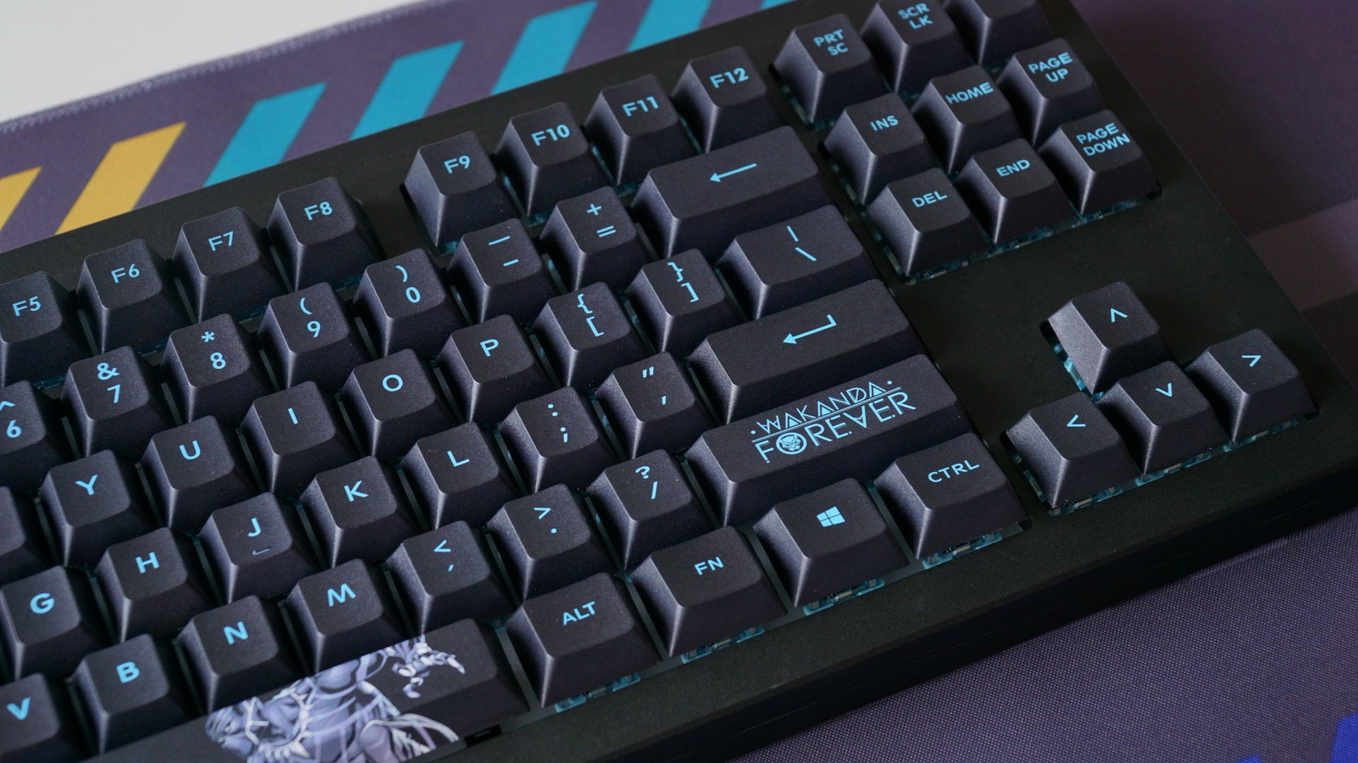 black panther keycaps