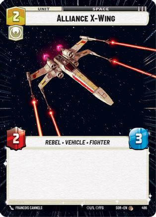 Alliance X-Wing (Hyperspace) (496) - Spark of Rebellion Foil