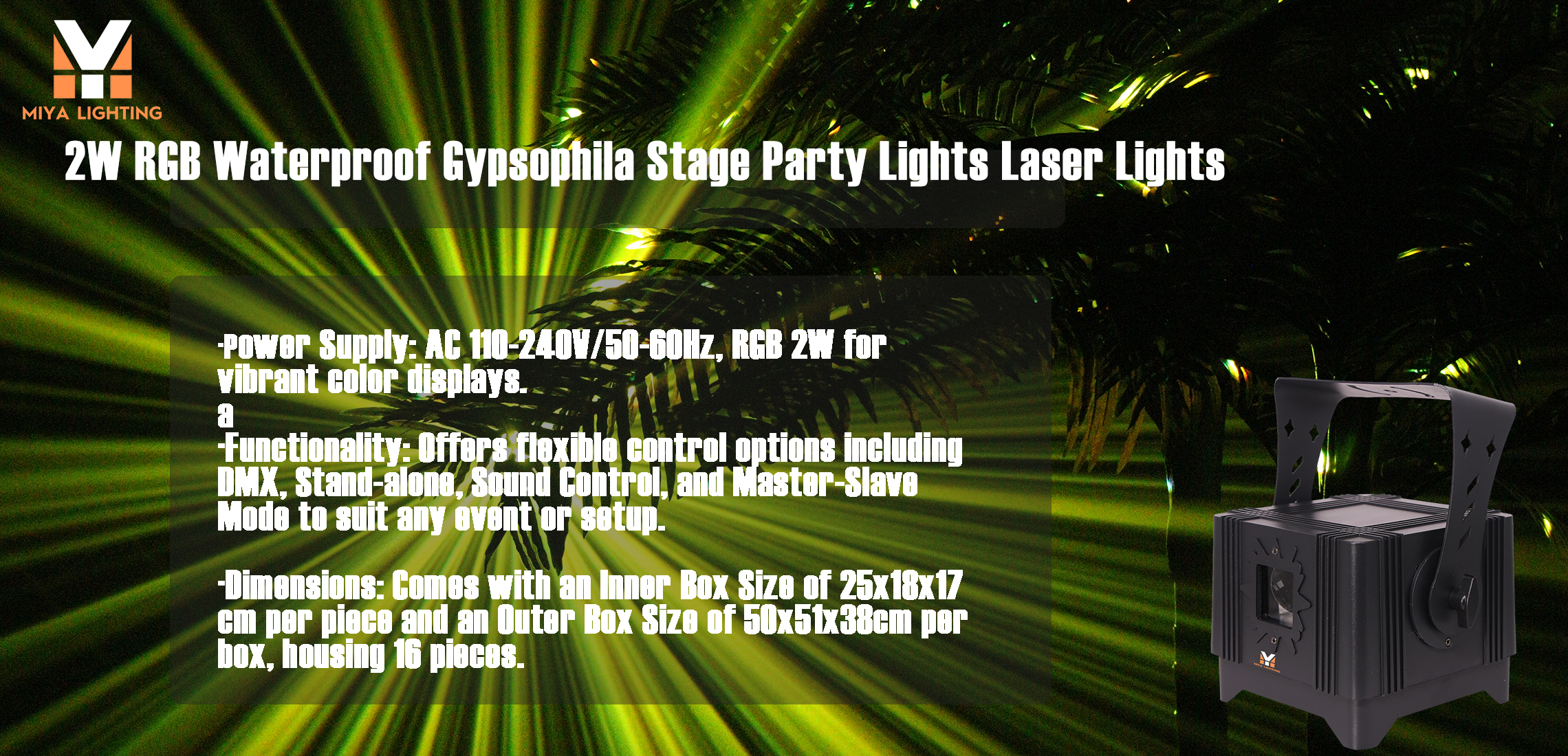 Miya Laser Light