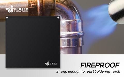 Wetrag Heatshield Flame-Resistant Pad – For Welding, Soldering, Or Brazing – Refrigeration Technologies RT420H