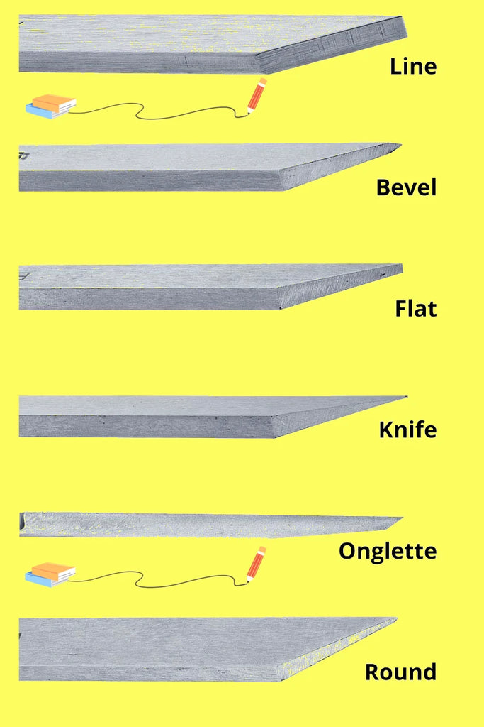 Graver Shapes and Their Uses