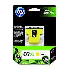 02XL Yellow Ink Cartridge Replacement for HP Photosmart Printers