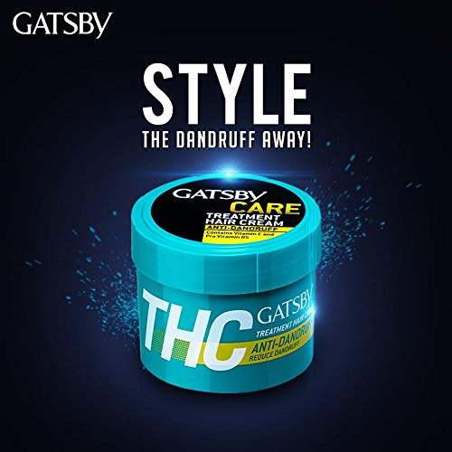 Gatsby Leather Anti Dandruff Hair Treatment Cream - 250 gms