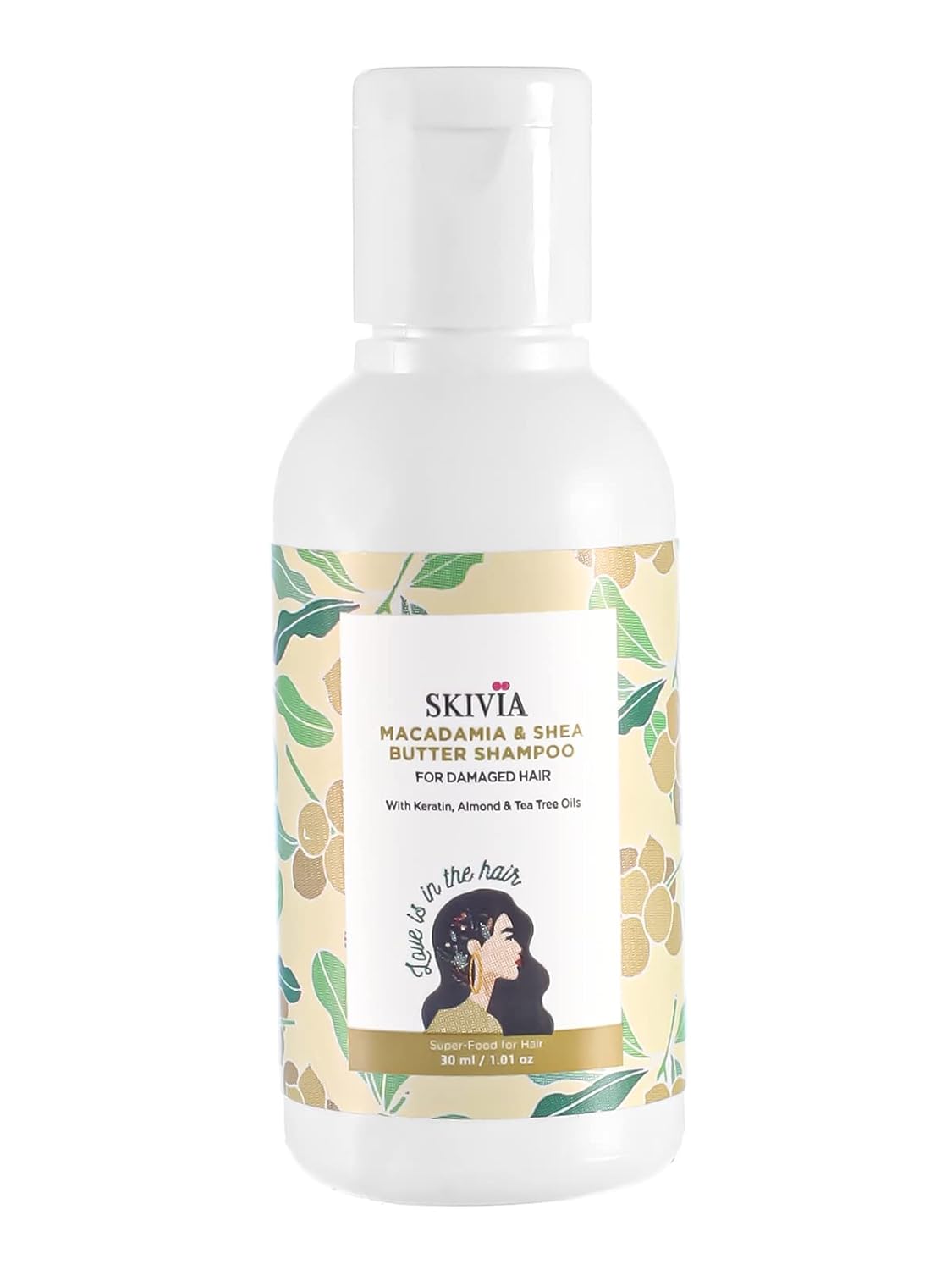 Skivia Macadamia & Shea Butter Mini Shampoo - 30 ml