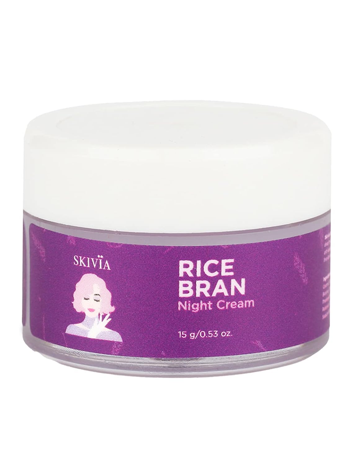 Skivia Rice Bran Mini Night Cream - 15 gms