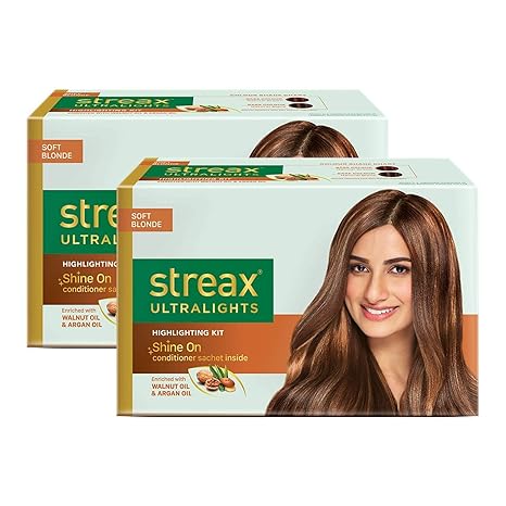 Streax Ultralights Highlighting Vibrant Red - 60 gms (Pack of 2)