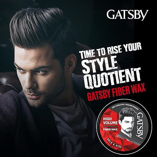 Gatsby Styling Fiber Hair Wax Bold & Rise - 75 gms