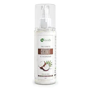 Naturalis Essence Of Nature Fractionated Coconut Carrier Oil Natural Skin Moisturizer, Therapeutic, Odorless - 200 ML