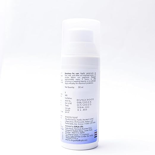 Cipla Rivela SPF50 Sunscreen Lotion - 50 ml