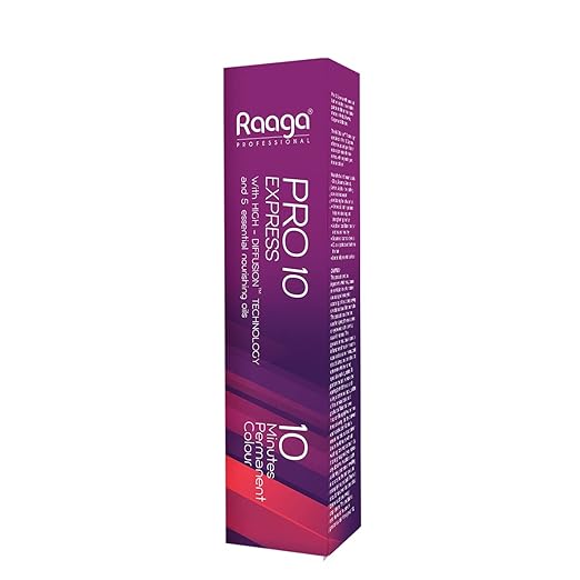 Raaga Professional Pro 10 Hair Color Instense Brugundy Brown - 90 gms