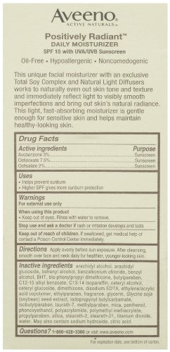 Aveeno Positively Radiant Skin Daily Moisturizer - 120 ml
