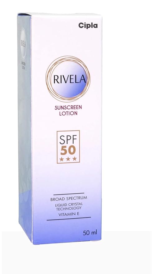 Cipla Rivela SPF50 Sunscreen Lotion - 50 ml