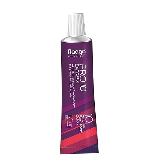 Raaga Professional Pro 10 Hair Color Instense Brugundy Brown - 90 gms