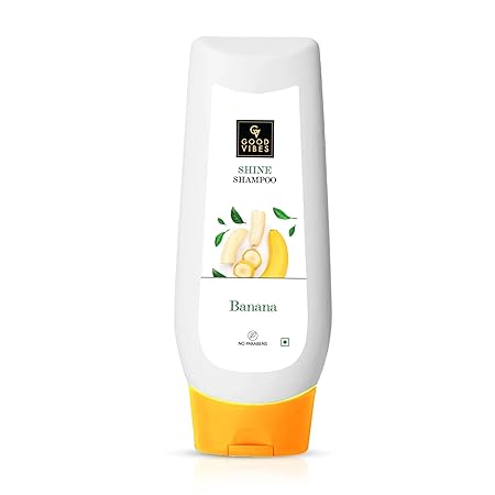 Good Vibes Banana Shine Shampoo - 200 ml