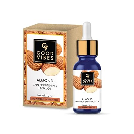 Good Vibes Almond Skin Brightening Facial Oil - 10 ml