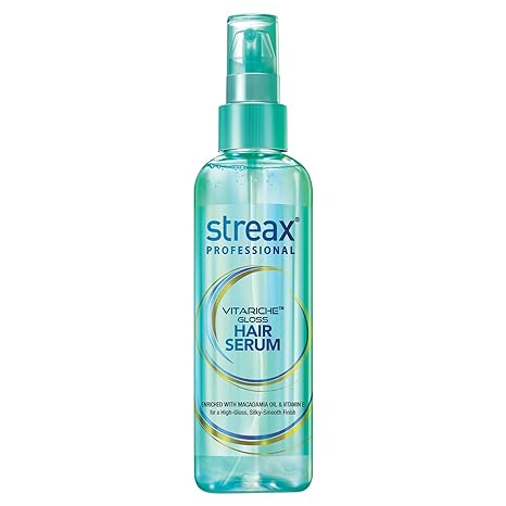 Streax Argan Secret Hair Care Shampoo + Conditioner + Vitariche Gloss Serum Combo