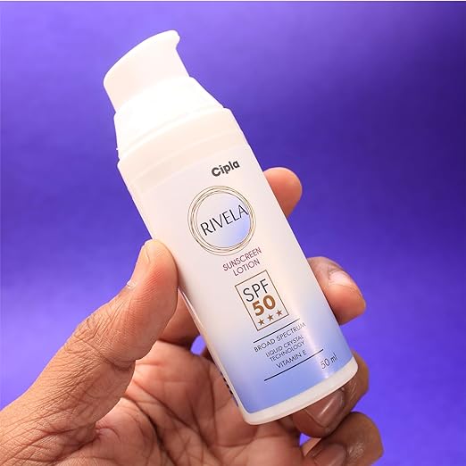 Cipla Rivela SPF50 Sunscreen Lotion - 50 ml