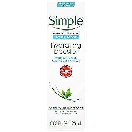 Simple Water Boost Hydrating Booster Sensitive Skin - 25 ml