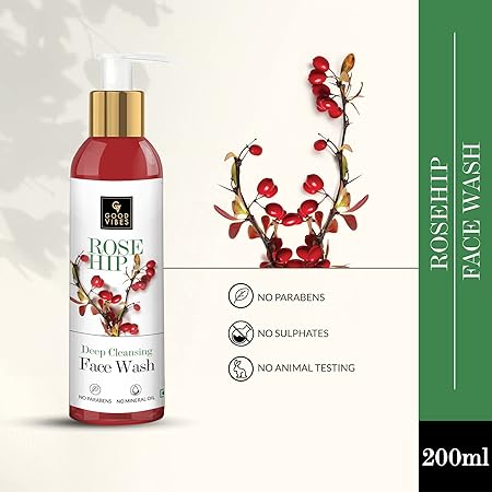 Good Vibes Rosehip Deep Cleansing Face Wash - 200 ml