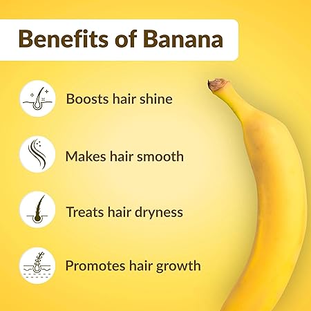 Good Vibes Banana Shine Shampoo - 200 ml