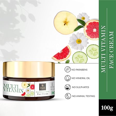 Good Vibes Multi Vitamin Skin Enhancement Face Cream - 100 gms