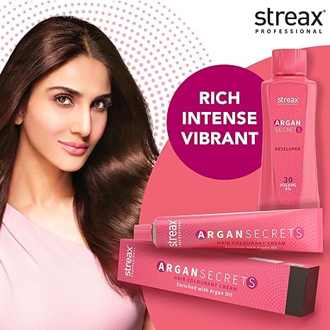 Streax Professional Argan Secret Hair Colourant Developer - 250 ml