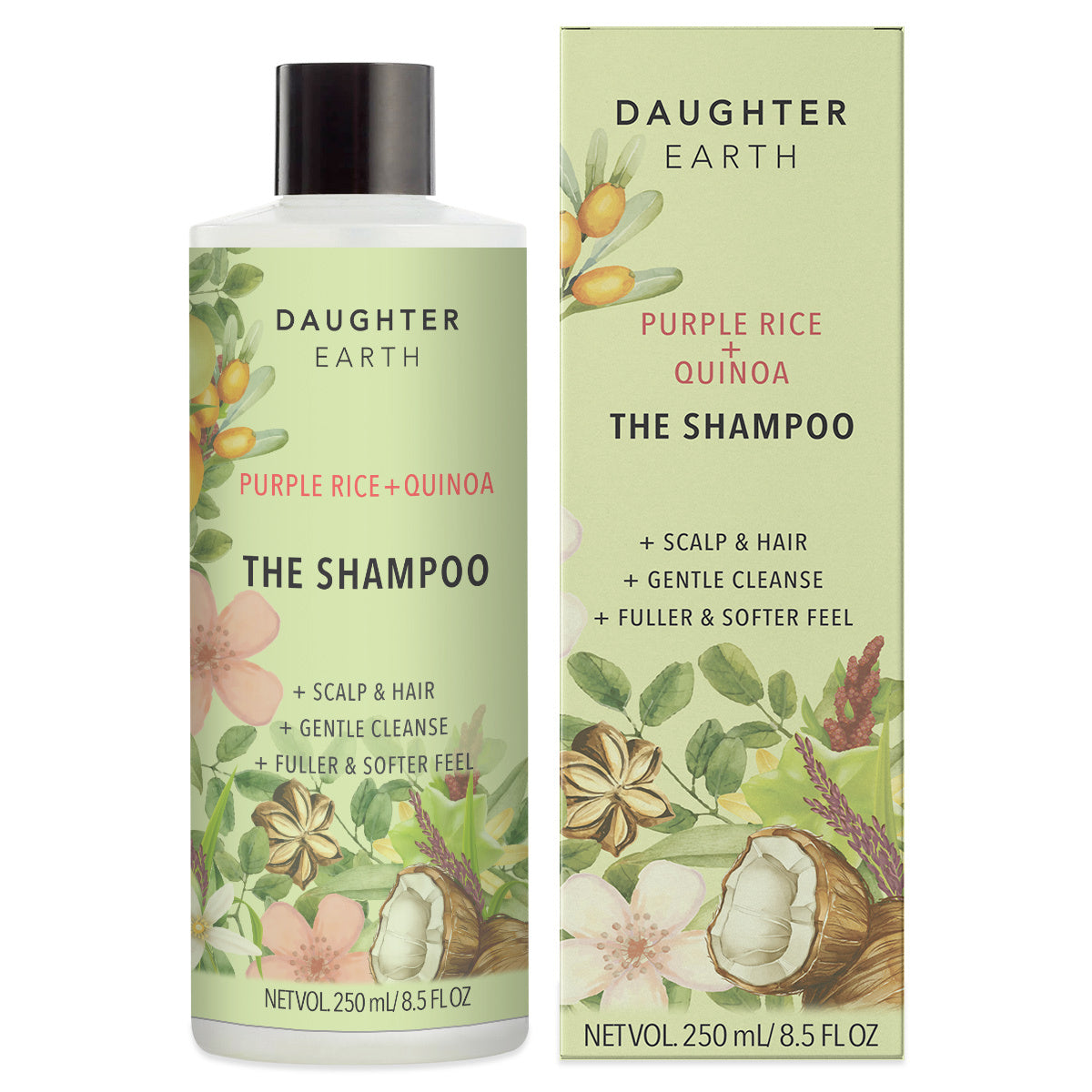 Daughter Earth Purple Rice + Quinoa The Shampoo & The Conditioner - Combo