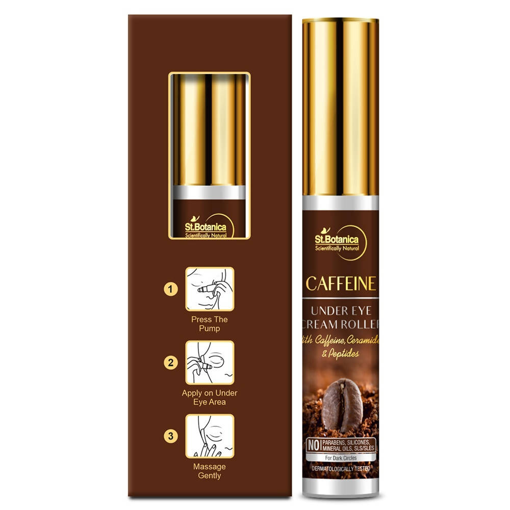 St.Botanica Caffeine Under Eye Cream Roller