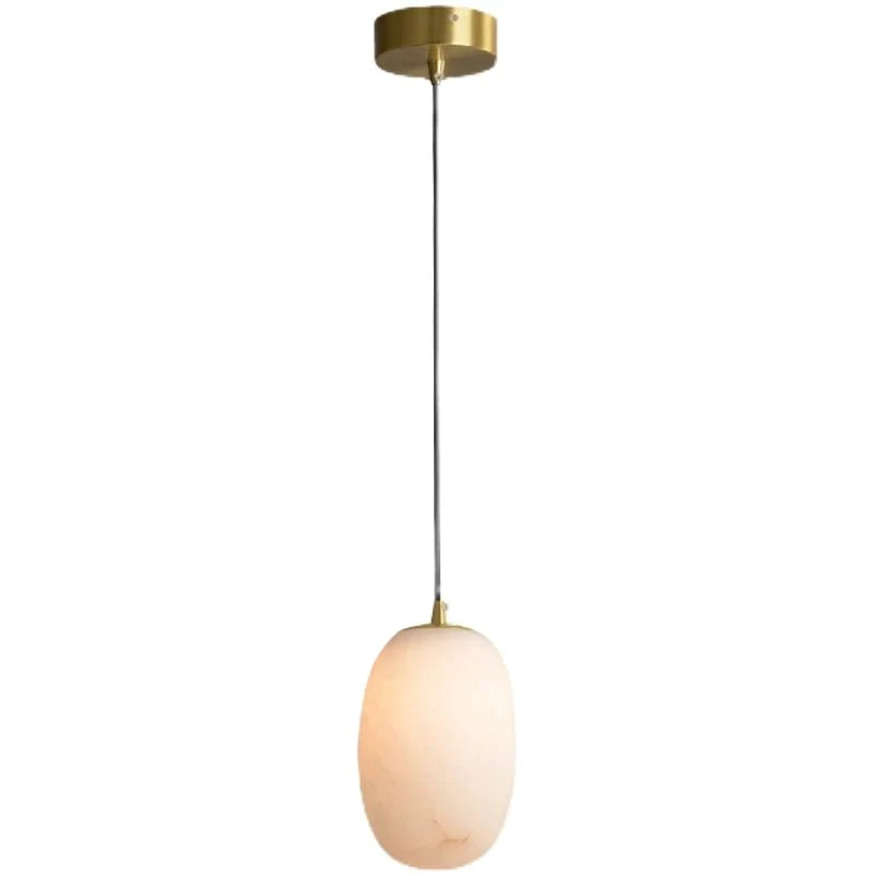 Max Alabaster Pendant Lamp, Kitchen Island Mini Lamp