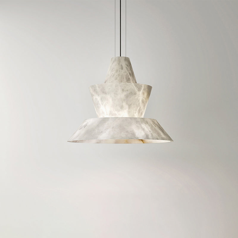 Linden Alabaster Dining Kitchen Island Pendant Light