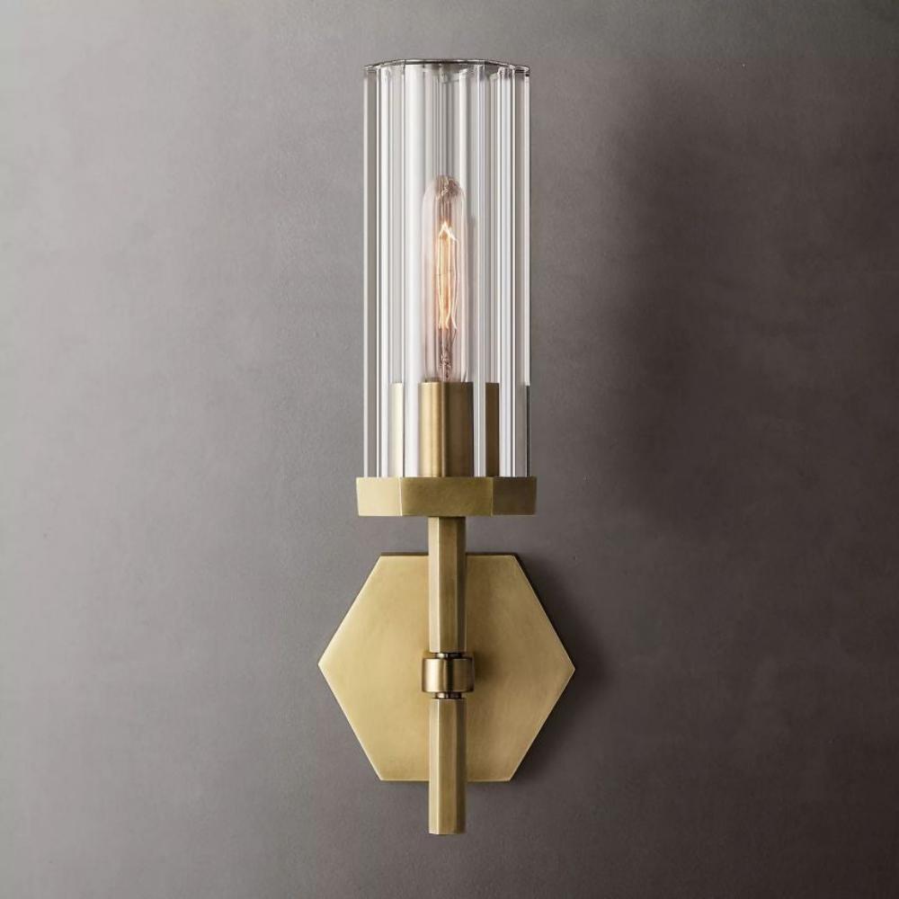 Bamcee Hexagonal Single Head Wall  Sconce Modern Wall Lamp