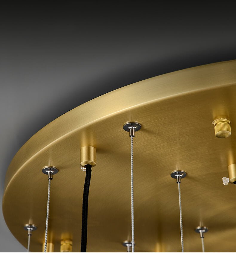 Dayan Modern Brass Chandelier