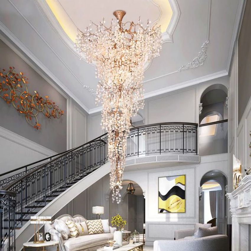 Nicole Branch Chandelier For Foyer