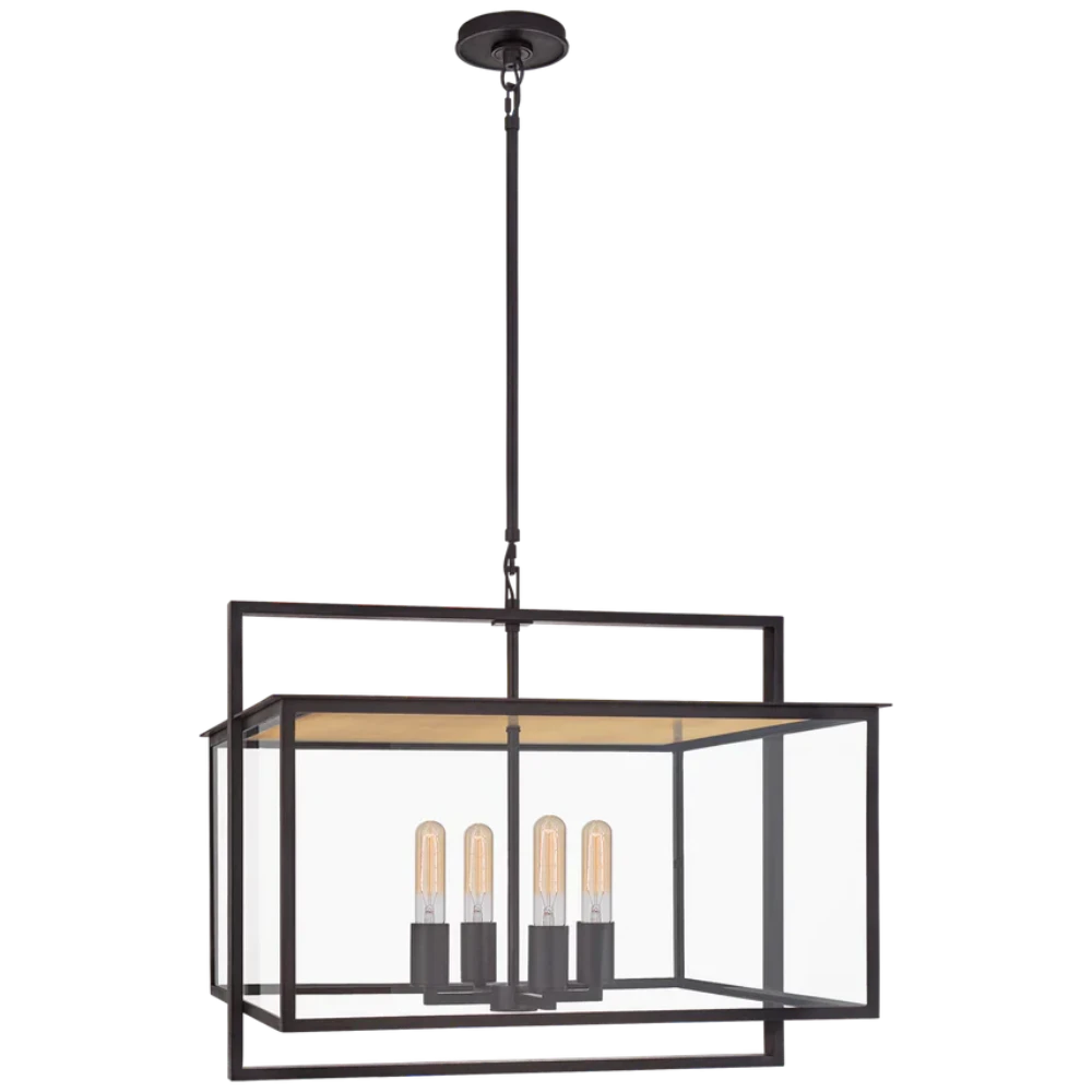 Halle Wide Hanging Lantern Pendant