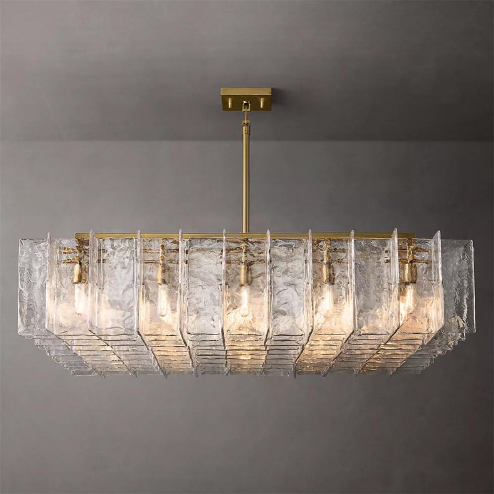 Lattice Square Chandelier 60