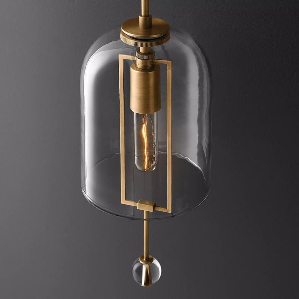 Full Krum Glass Shade Wall Sconce Light