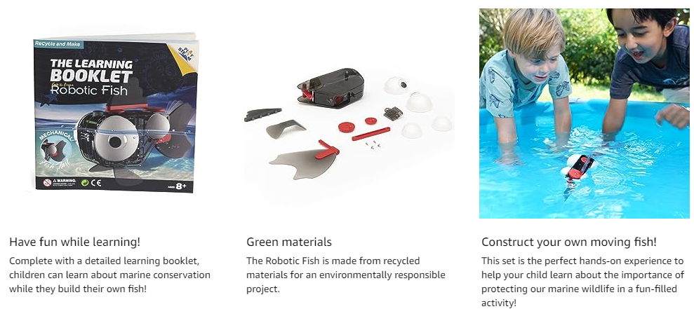 Robot Leg Fish Robotic Fish – playstemglobal