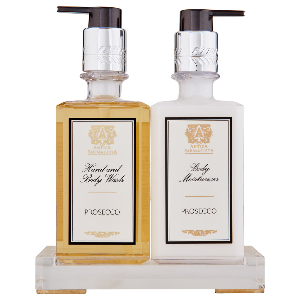 Antica Farmacista Prosecco Acrylic Bath & Body Gift Set