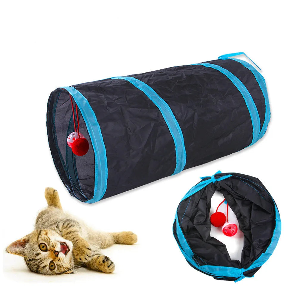 Foldable Pet Play Tunnel