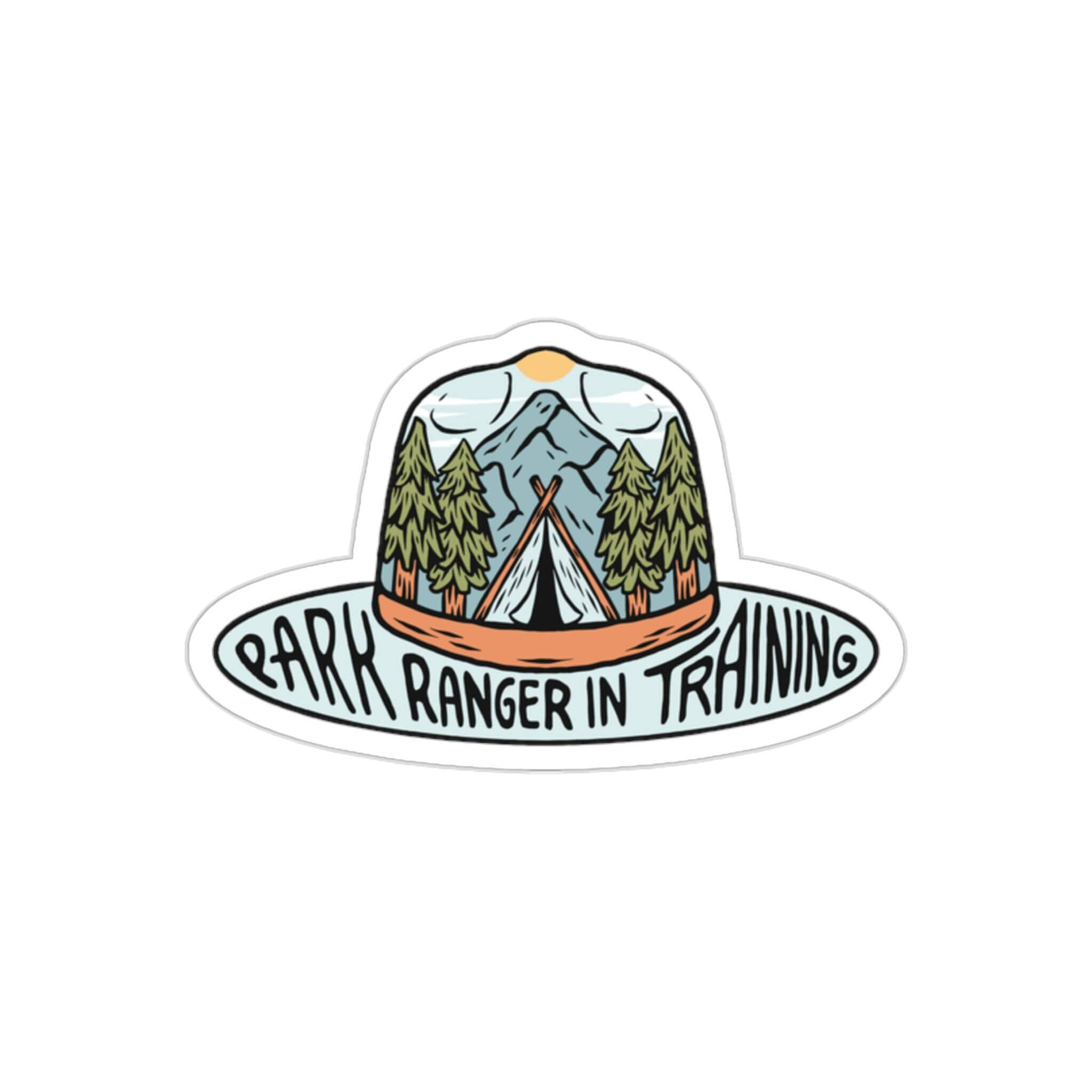 Park Ranger in Training National Park Vinyl Sticker Waterproof