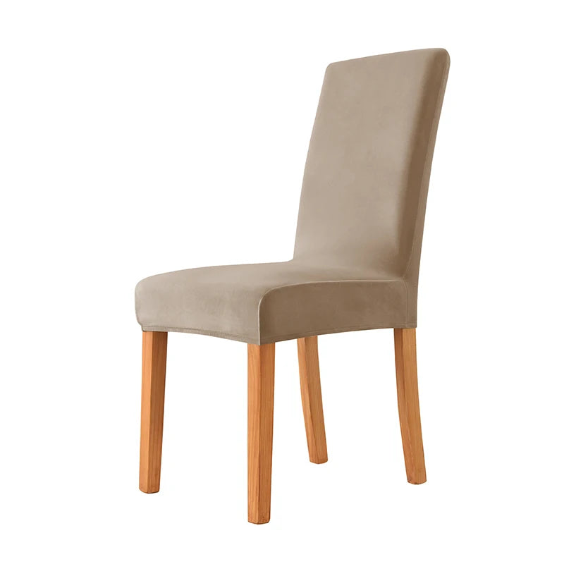 Velvet Fabric Chair Cover
