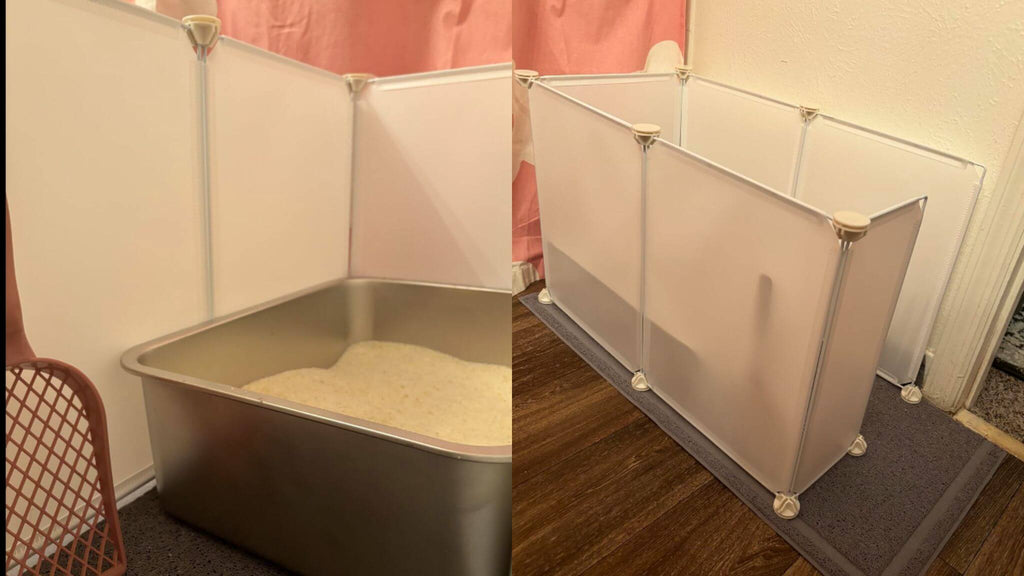 Say goodbye to messy cleanups and hello to a stylish and functional addition to your cat's sanctuary.