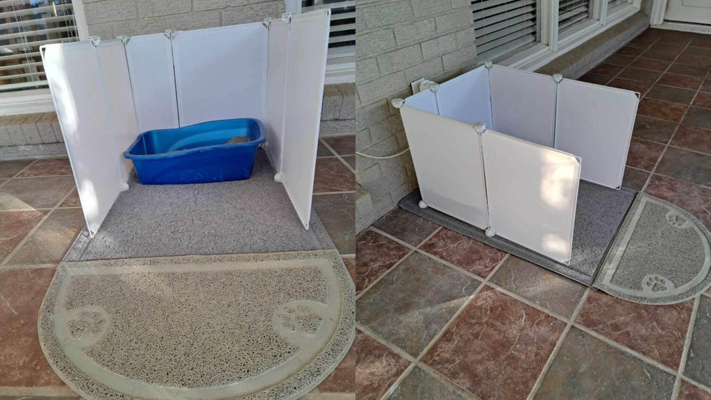 Designed to fit all kinds of cat litter boxes, our splash guard is a versatile solution for cat owners looking to maintain a cleaner environment.