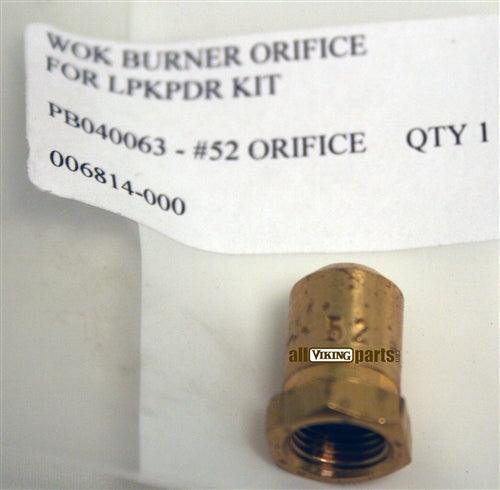 Viking Burner Orifice Kit PB040063 006814-000