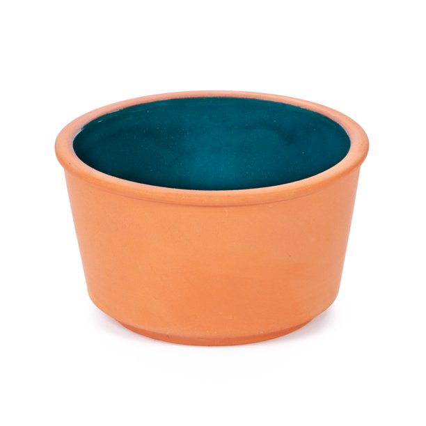Elegant Terracotta Clay Bowl Set, Set of 3, 4.3 in
